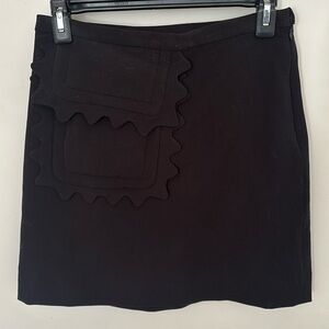 NWT Victoria Beckham for Target Black Pocket Mini Skirt Size XS